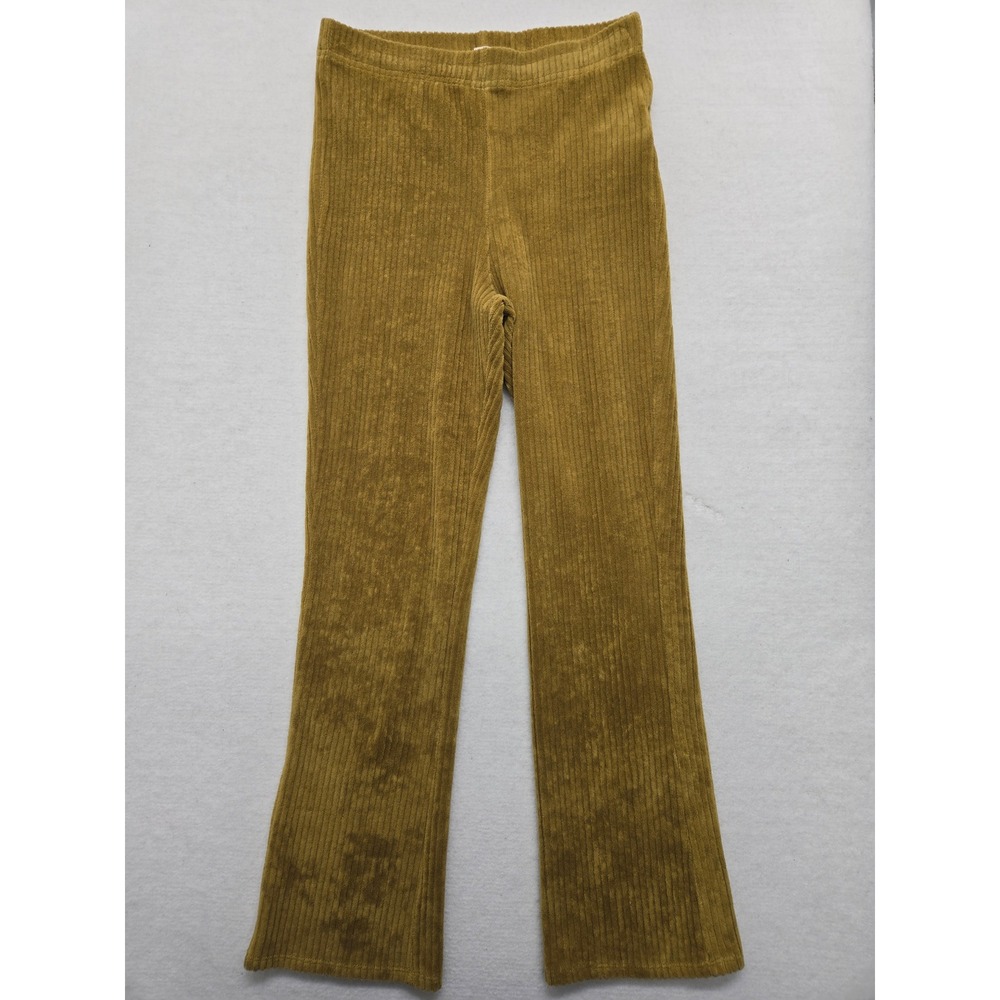 Billabong Mustard Ribbed Wide Leg Pants